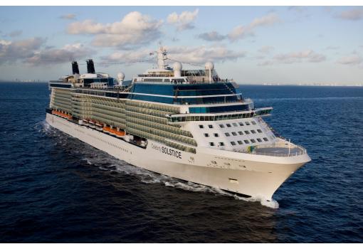 El nuevo Celebrity Solstice Navegando